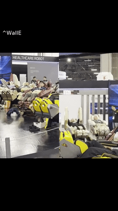 WALL·E chairs at CES